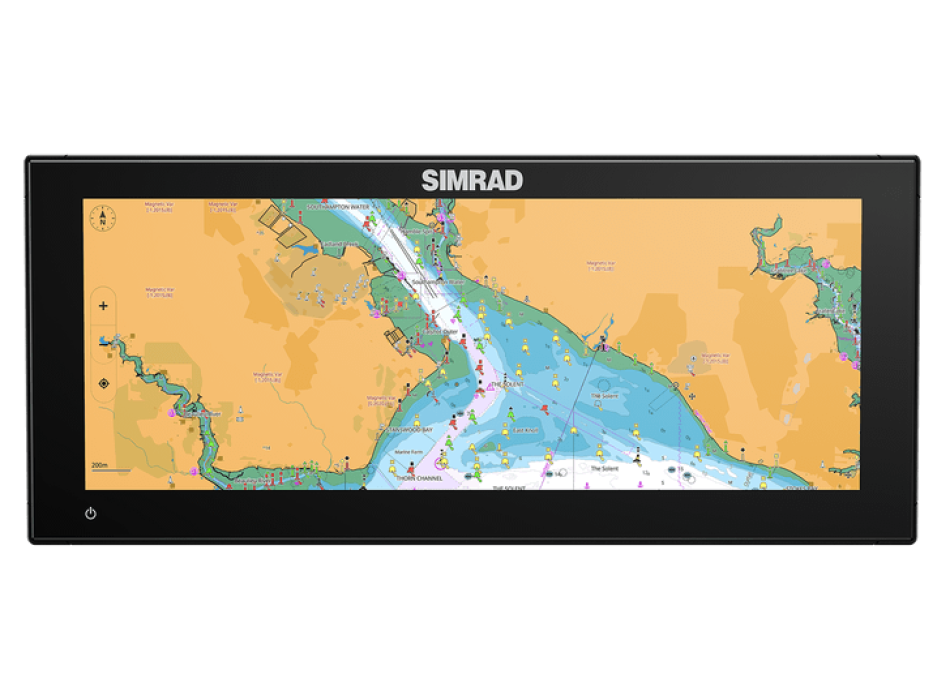 Simrad NSX 3012UW mit Active Imaging 3-in-1  Painestore