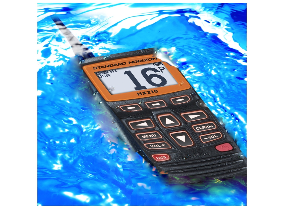 Standard Horizon HX210E tragbares VHF-Funkgerät 6W Painestore