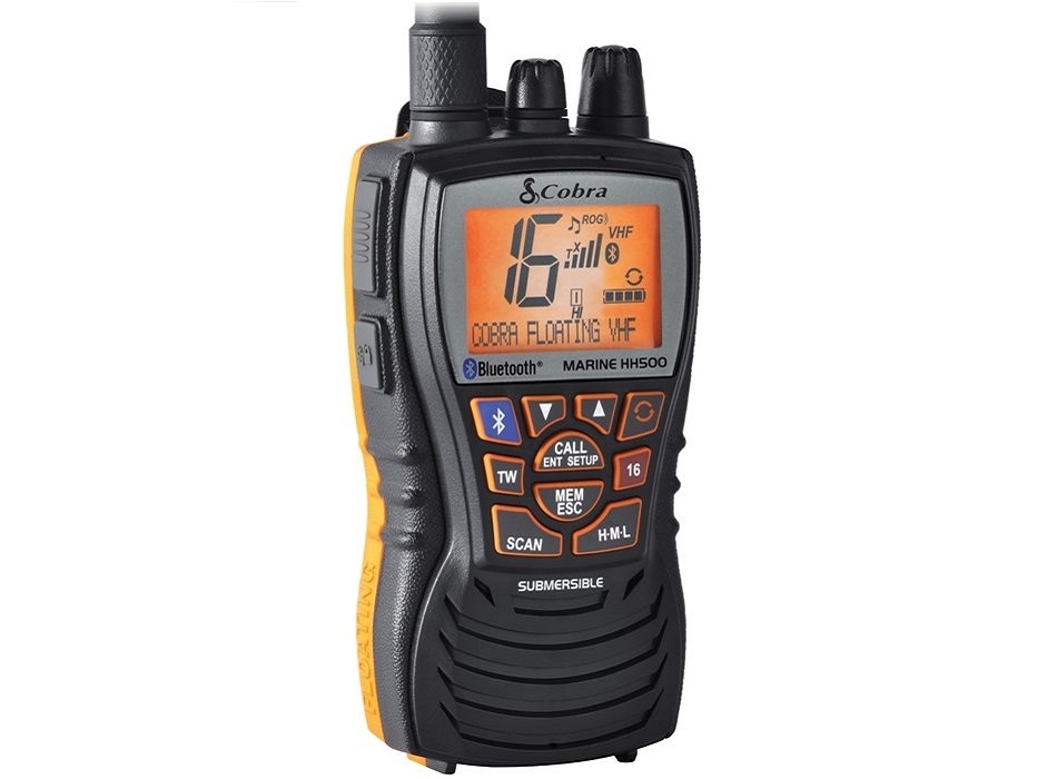 Cobra Marine MR HH500 FLT BT EU VHF portátil con Bluetooth Painestore