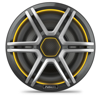 Subwoofer Fusion AP-SL10SPG de 10" con LED gris deportivo Painestore