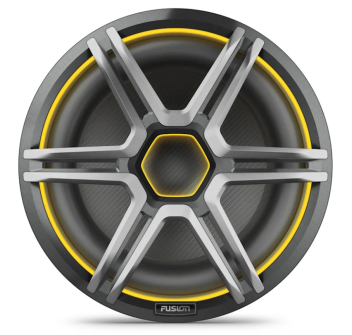 Subwoofer Fusion AP-SL12SPG de 12" con LED gris deportivo Painestore