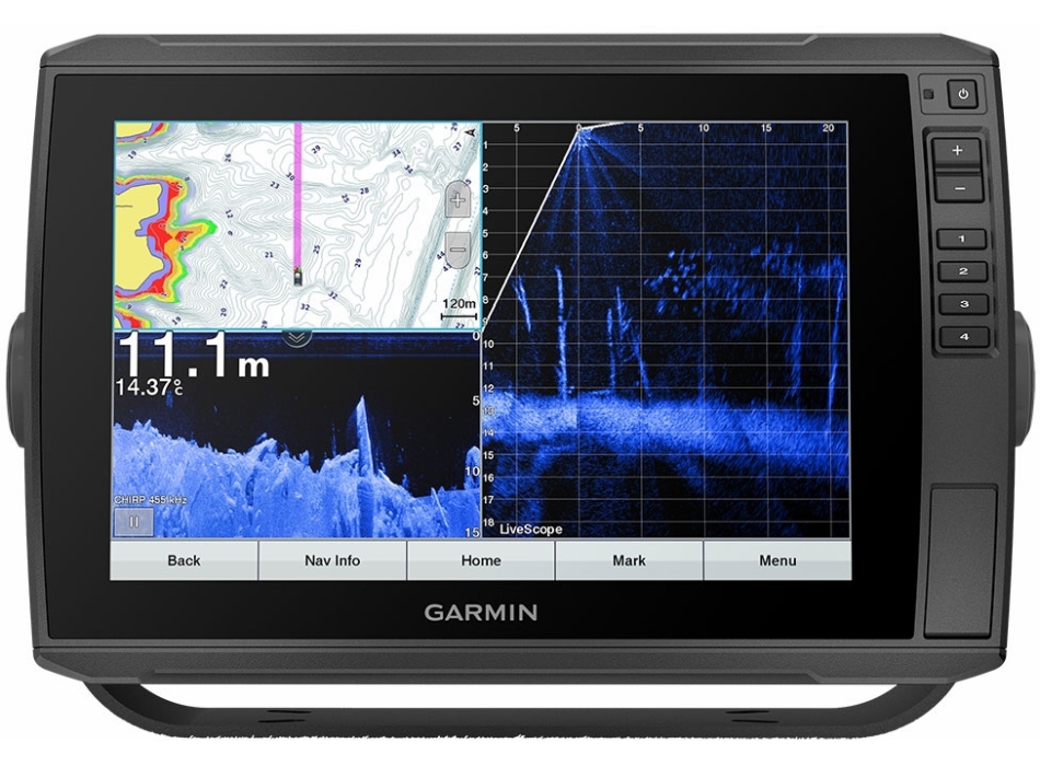 Paquete de Livescope Garmin echoMAP Ultra 102SV Painestore