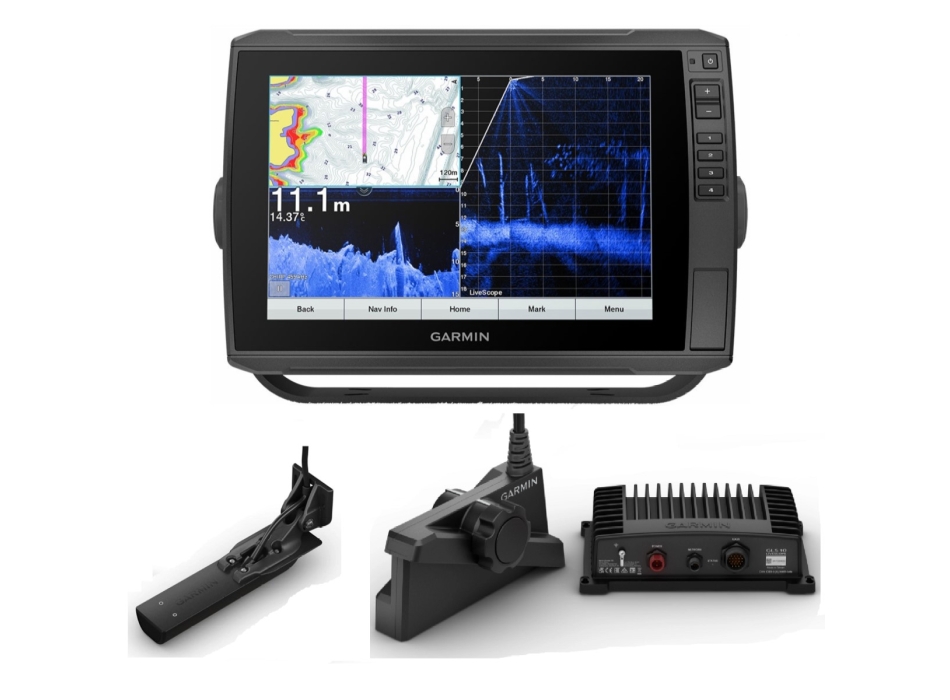 Paquete de Livescope Garmin echoMAP Ultra 102SV Painestore