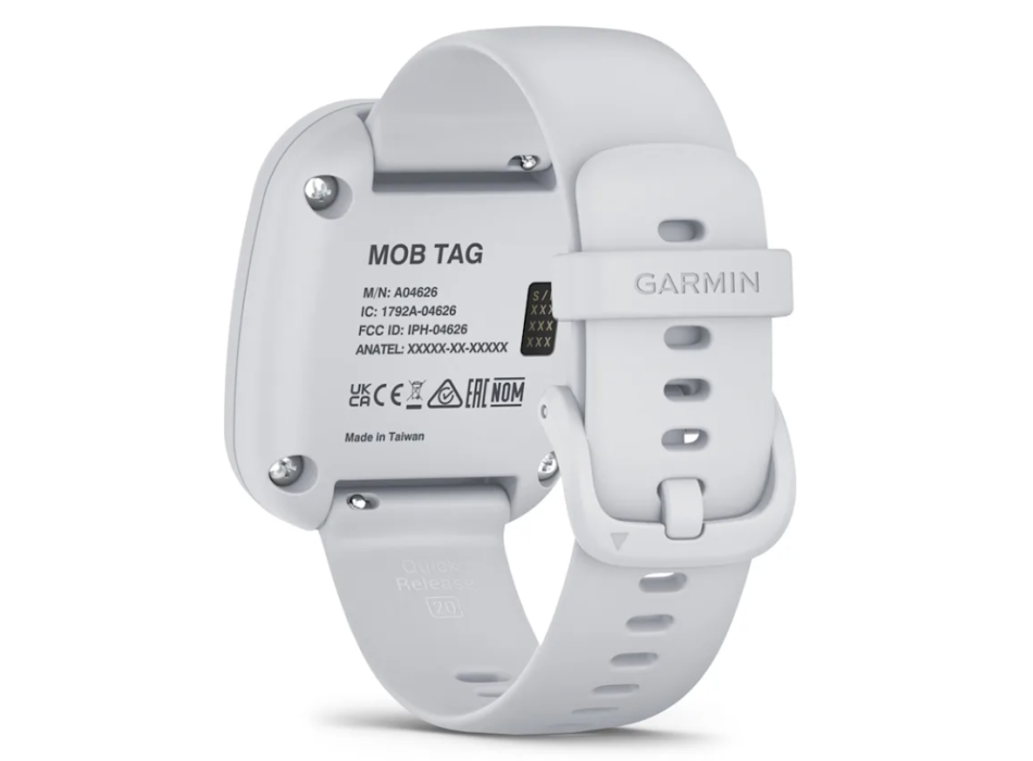 Etiqueta Garmin MOB Painestore