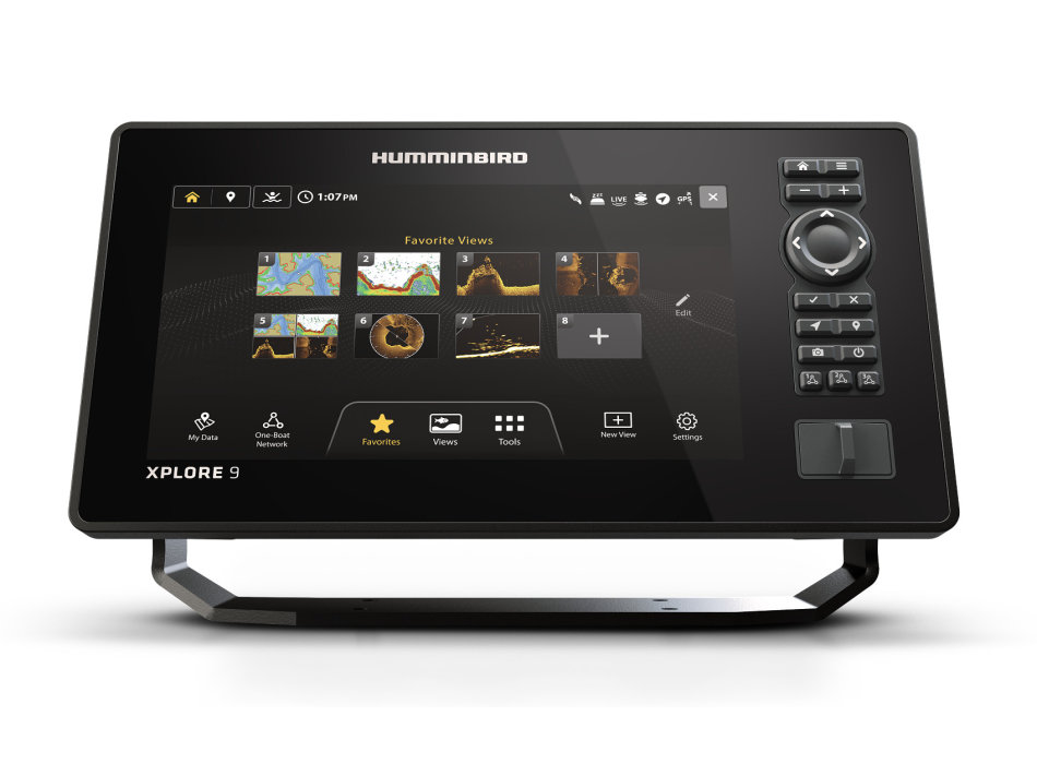 Humminbird XPLORE 9 CHIRP CMSI+ GPS Painestore