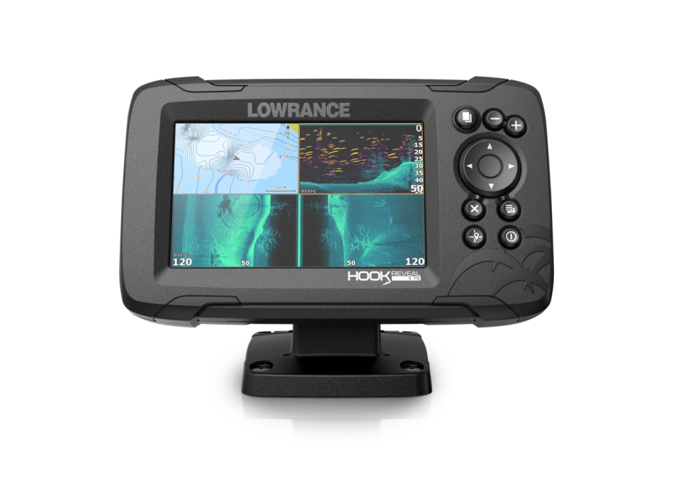 Lowrance Hook Reveal 5 GPS/pantalla ecológica de 5"  Painestore