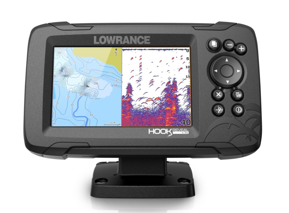 Lowrance Hook Reveal 5 GPS/pantalla ecológica de 5"  Painestore