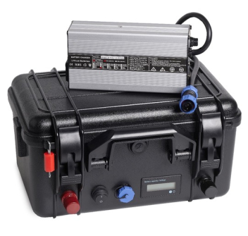 Caja de batería de litio Nautica 12 V-100 Ah BMS BT Painestore