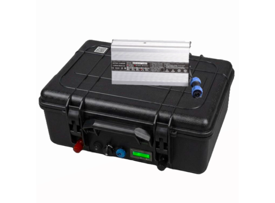Caja de batería de litio Nautica 36 V-100 Ah BMS BT Painestore