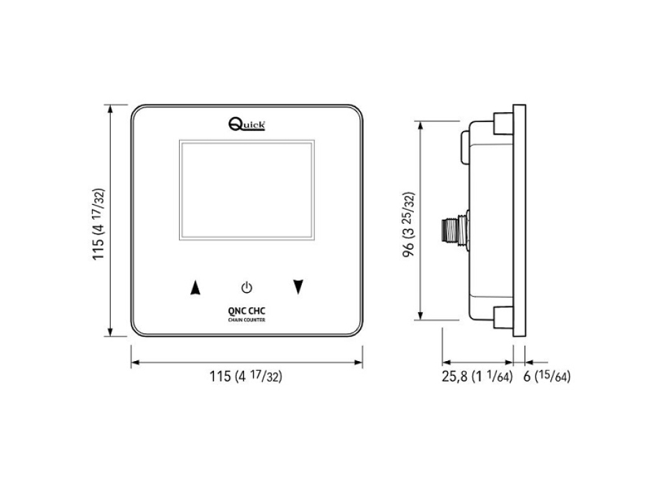 Contador de cadena rápido QNC CHC Painestore