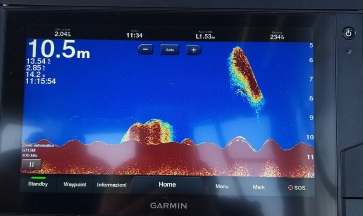 SORTIE EN MER AVEC LA GARMIN 922XS PLUS Painestore