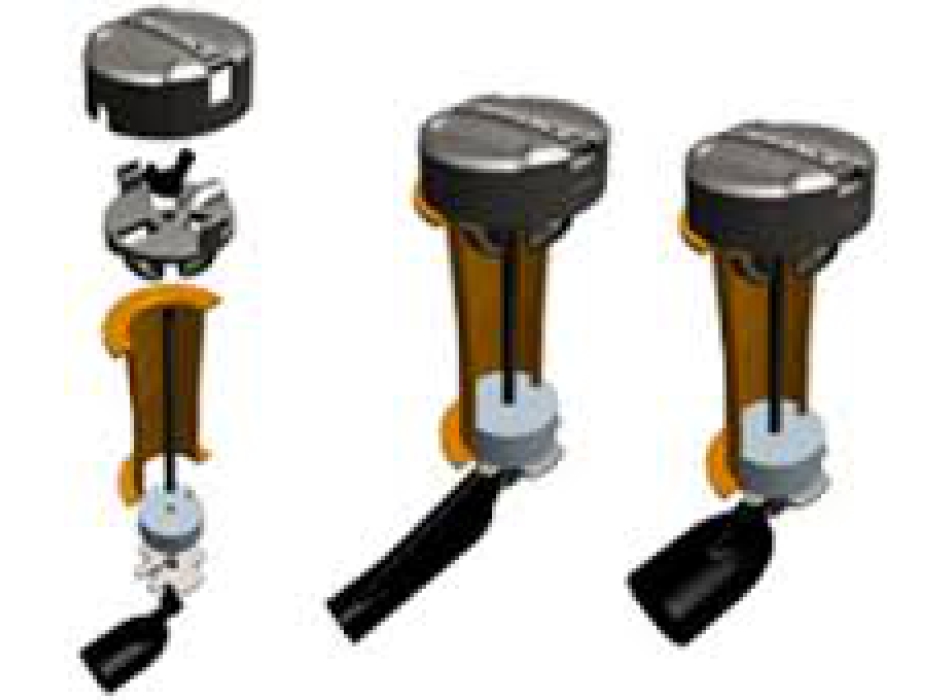 Écumoire à transducteurs Lowrance Kayak Scupper Painestore