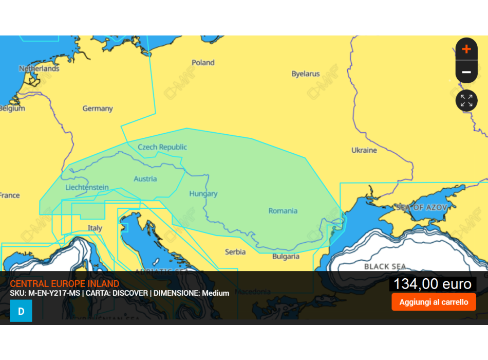 Cartographie C-MAP MAX-N+ LOCALE SD-MicroSD Painestore