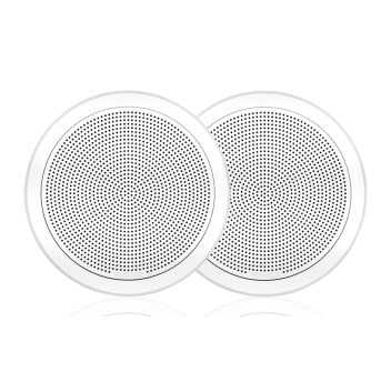 Paire d'enceintes FM Fusion FM-F77RW à grille ronde de 7,7 pouces  Painestore