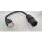 Câble Raymarine Raynet M vers RJ 45 10cm