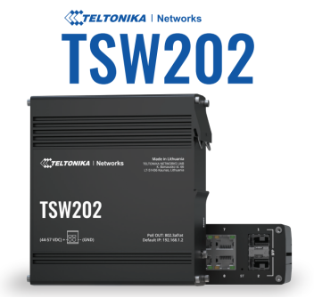 Commutateur PoE+ L2 TELTONIKA TSW202  Painestore